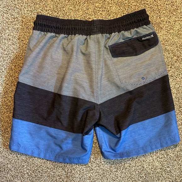 Hurley Volley Boardshorts - Size Medium- Gray and Blue - Picture 2 of 10